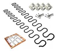 Lot de 2 ressorts de rechange pour canapé de 55 cm kit de réparation de ressorts de canapé de 4 0 mm d PIECE DETACHEE SIEGE ASSISE
