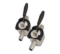 Lot de 2 robinets d'arrêt de carburant en acier pour tondeuse Oregon 07-403 rotative 868 pour tondeuse Kart 1/4