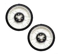 Lot de 2 roues motrices arrière de rechange pour tondeuse à gazon 20,3 cm 115-4695 138-3216 pour tondeuses à pousser Toro 55,9 cm