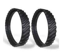 Lot de 2 Roues pour pneus Zodiac MX8 MX6 Baracuda R0526100 | Chenilles en caoutchouc résistantes, rétablissent l'adhérence et la mobilité, permettent de grimper aux murs