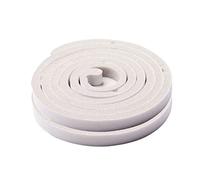 Lot de 2 rouleaux de bande d'étanchéité autocollante pour porte et fenêtre en verre - Bande en caoutchouc anti-collision - Bande d'isolation acoustique en mousse