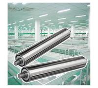 Lot de 2 rouleaux de rechange robustes de 3,3 cm de diamètre x 200 mm de long - Parfait pour le travail du bois, les applications de tondeuse à fac et les pièces de convoyeur - Performance durable et