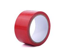 Lot de 2 rouleaux de ruban adhésif imperméable et robuste pour réparation intérieure et extérieure (10 cm x 10 m, rouge)