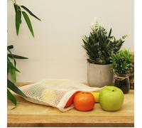 Lot de 2 Sacs à Vrac - COOK CONCEPT - Maille Coton - Beige