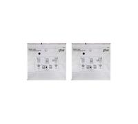 - Lot de 2 Sacs Compresseurs "Airless L" 104cm Transparent