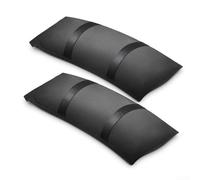 Lot de 2 sacs de sable à remplir pour base de parapluie, sacs de lestage Oxford résistants aux intempéries avec double et joint d'étanchéité pour support de meubles de jardin, 70 x 25 cm