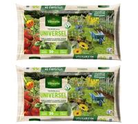 Lot de 2 sacs de Terreau universel 20L soit 40L-