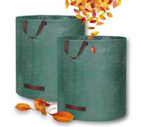 Lot de 2 sacs réutilisables pour déchets de jardin, avec poignées
