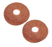 Lot de 2 serpillères à franges pour robot Mova Mobius 60, matériau en peluche ultra doux avec technologie Thermohold, design Hyperclean anti-taches (balai ThermoHold)