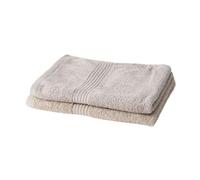 Lot de 2 Serviettes de Toilette Today 50x90 cm 100% Coton Dune