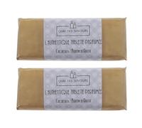 Lot de 2 Snap Barre de Cire fondante parfumée pour brûle-Parfum - Citronnelle Géranium - Fondant de Cire - Cire de Soja - Parfum de Grasse - sans Colorant - Fabriquée en France -