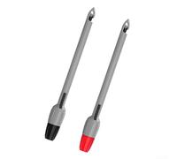 Lot de 2 sondes de piercing multimètre pour mesurer la tension avec interface de 2 mm et 4 mm, pinces isolées grises pour diagnostic de circuit (4 mm)