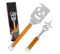 Lot de 2 spatules pour gril avec manche en bois