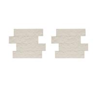 Stickers muraux effet pierre Cary beige 30x38cm - Atmosphera Créateur d'intérieur
