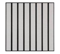 Lot de 2 stickers muraux tissus Ribo 30x30cm - Atmosphera Créateur d'intérieur