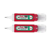 Lot de 2 Stylos Correcteur Pentex ZLC31-W Pointe Fine 12 ml