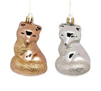 Feeric Lights et Christmas - Sdn plast Renard x2 10,5cm