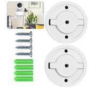 Lot de 2 Supports Caméra 55 mm pour Tapo C200 C210, Bases de Montage Mural