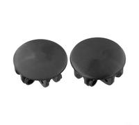 Lot de 2 supports centraux pour tonnelle faciles à installer | Construction en plastique robuste, design à 4 voies, s'adapte à la plupart des tonnelles, finition noire, assemblage facile
