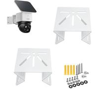 Lot De 2 Supports D'Angle En Métal Pour Caméras De Vidéosurveillance Eufy Security Solocam S340/E30/E42, Eufy Security 4G Lte Cam