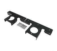 Lot de 2 supports d'angle renforcés à 3 voies en T pour poutre en bois, patio, terrasse, support de structure extérieure