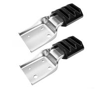 Lot de 2 supports de capot supérieur en aluminium pour Peterbilt 388 | Ajustement parfait pour Peterbilt 388 et 389, réduit les secousses du capot, améliore l'alignement du loquet et améliore la