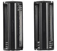 Lot de 2 supports de piles pour 3 piles AAA de 1,5 V, piles de lampe torche, accumulateurs et accessoires Noir