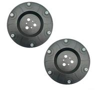 Lot de 2 supports métalliques pour Worx pour Landroid M1000 M500 S500i Wg794e Wr141e - Compatible avec Landxcape Lx812i Yardforce Sa600h - Noir