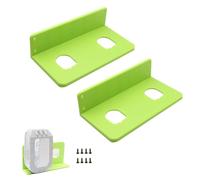 Lot de 2 supports muraux de batterie 18 V pour Ryobi ONE+ P102 P103 - Organiseur de rangement pour garage, atelier, boîte à outils