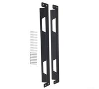 Lot de 2 supports muraux en métal pour boîte à outils Toughbuilt pour système Stacktech, noir