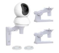Lot de 2 supports muraux pour appareil photo Tp-Link Tapo Tc70/C200/C210/C220, Kasa Ec70/Kc410s, Reolink E1/E1 Pro, angle réglable, rotation à 180 degrés