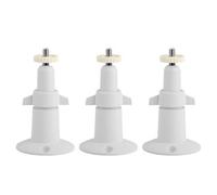 Lot de 2 supports muraux pour caméra de sécurité Arlo, orientables à 360, compatibles avec vis impériales 1/4", pour jardin et terrasse.