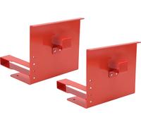 Lot de 2 supports muraux pour tronçonneuses, compatibles avec les modèles MS250, MS251, MS170, MS171 et MS172, en acier allié robuste