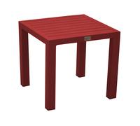 Lot de 2 tables basses de jardin aluminium - Lou - L.40 x l.40 cm