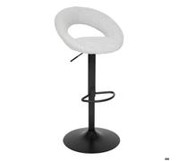 Lot de 2 tabourets de bar ""Sasha"" gris - Atmosphera Créateur d'intérieur