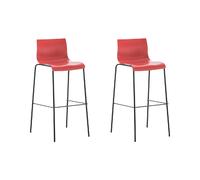 Lot de 2 tabourets Hoover plastique