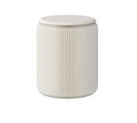 Lot de 2 tabourets pliants avec coussin en polyuréthane, capacité de charge de 300 kg, chaise en papier multifonction pliable, table d'appoint moderne pour bureau, maison, expositions, fête