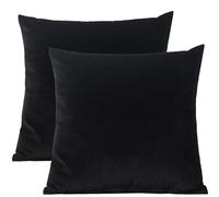 Lot de 2 Taie D'oreiller 50x50 Coton Polyester Couverture Oreiller 60x60 Taie Oreiller en Velours Côtelé 55x55 Housse Coussin Canapé Housse de Coussin 40x40 Rectangle Throw Pillow Covers(Color:D,Size: