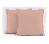 Lot de 2 taies d'oreiller - Lh71620 - 63 x 63 cm - Rose Rose G
