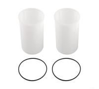 Lot de 2 tamis d'aspiration avec joint torique pour pompe de circulation SPS 25 50 75 100 pré-filtre ABS Protection contre les débris Système d'eau de piscine