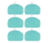 Lot de 2 tampons en microfibre pour balai vapeur Leifheit pour Cleantenso | 31,5 x 19,2 cm, haute absorption, élimine 99,99 % de la saleté, facile à installer, pour bois dur, carrelage, marbre, vinyle