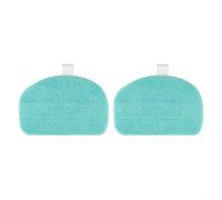 Lot de 2 Tampons Microfibre pour Leifheit pour cleantenso Lot(2 PACK) | Microfibre douce, absorption élevée, compatible modèle 11940, lot de 2, nettoyage rayures