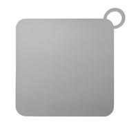 Lot de 2 tapis anti-odeur en silicone pour canalisation de sol, couvercle de vidange de douche, couvercle désodorisant anti-odeur en PVC pour baignoire, salle de bain et évier de cuisine (gris, 20 cm)