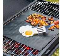 Lot de 2 tapis de cuisson en fibre de verre - Tapis plancha pour barbecue G