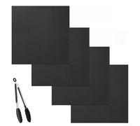 Lot de 2 tapis de four réutilisables anti-adhésifs pour SP101/SP201 Revêtement PTFE facile à nettoyer Passe au lave-vaisselle 30 x 30 cm