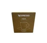 Lot de 2 tasses en verre à expresso et soucoupes (80 ml) - Nespresso View Collection