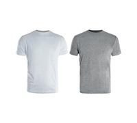 KAPRIOL T-Shirt 2 pièces White&Grey XL, Standard, Taille Unique