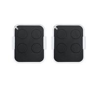 Lot de 2 télécommandes 4 canaux 433,92 MHz compatibles avec Nice Era One ON4E, FLORS et Inti - Pour volet roulant