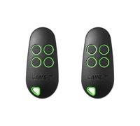Lot de 2 Télécommandes Came TOPD4REN (806TS-0121) pour Portail - 4 Boutons 433,92 MHz - Émetteur 4 canaux - Remplace TOP434EE / TOP434EV / TOP434NA / TOP434MA / T434 - Portail & Porte de Garage