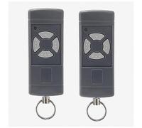 Lot de 2 télécommandes compatibles avec les portes de garage Hormann HSE2-40, HS4-40 et HSM4-40 - Cadeau surprise
